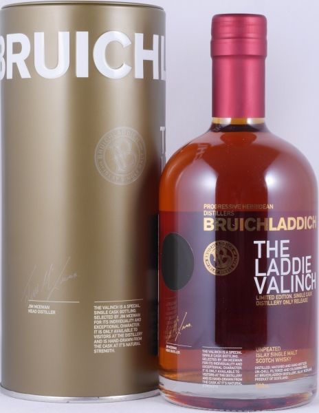 Bruichladdich 1992 23 Years Bourbon/Barbaresco Cask No. 25 R07/006 The Laddie Crew Valinch No. 10 Sean Gordon Islay Single Malt Scotch Whisky 50.1%