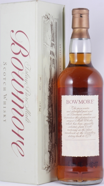 Bowmore 1970 21 Years Specially Selected Casks Cream Seagull Label Islay Single Malt Scotch Whisky 43.0%