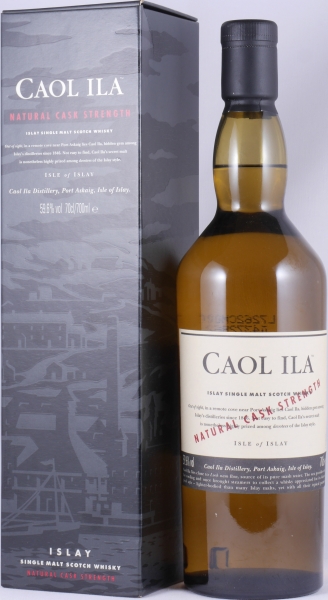 Caol Ila Natural Cask Strength Limited Edition Release 2007 Islay Single Malt Scotch Whisky 59,6%