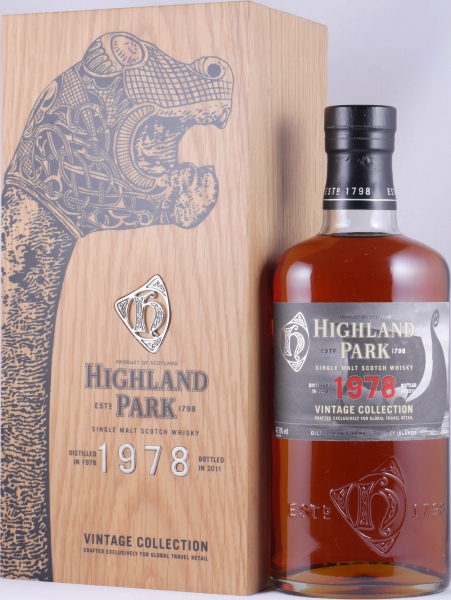 Highland Park 1978 33 Years Vintage Collection Orkney Islands Single Malt Scotch Whisky 47.8%