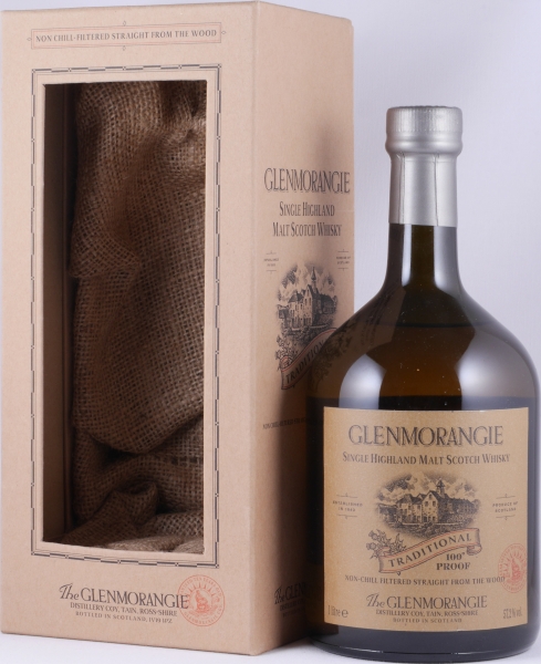 Glenmorangie 10 Years Traditional 100° Proof Highland Single Malt Scotch Whisky Cask Strength 57.2%