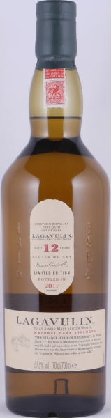 Lagavulin 1999 12 Years 11th Special Release 2011 Limited Edition Islay Single Malt Scotch Whisky Cask Strength 57.5%