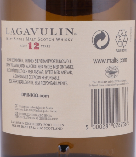 Lagavulin 1999 12 Years 11th Special Release 2011 Limited Edition Islay Single Malt Scotch Whisky Cask Strength 57.5%