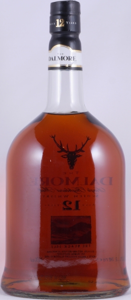 Dalmore 12 Years The Black Isle Highland Single Malt Scotch Whisky 40,0% Vol. 1,0 Liter