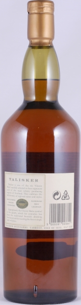 Talisker 10 Years Map Label Classic Malts Isle of Skye Single Malt Scotch Whisky 45.8% 1.0 L