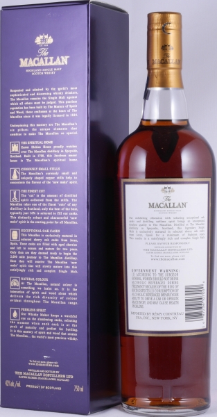 Macallan 1994 18 Years Sherry Oak Highland Single Malt Scotch Whisky 750ml Remy Cointreau NY 43,0%