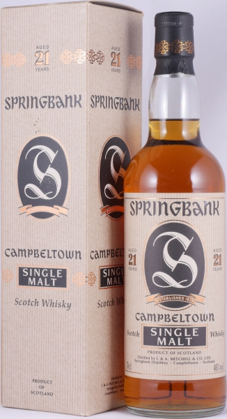 Springbank 21 Years Limited Edition Release 2000 Campbeltown Single Malt Scotch Whisky 46.0%