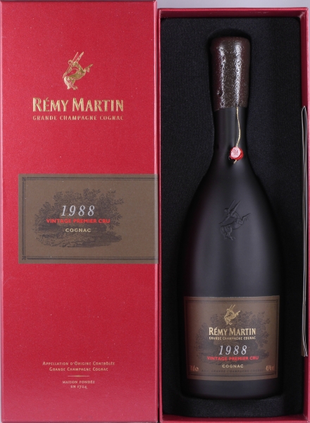 Rémy Martin 1988 Vintage Premier Cru Grande Champagne Cognac 45.0%