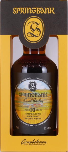 Springbank 10 Years Local Barley Release 2020 Oloroso Sherry Casks Campbeltown Single Malt Scotch Whisky 55.6%