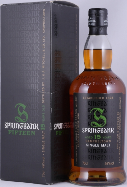 Springbank 15 Years Release 2012 Campbeltown Single Malt Scotch Whisky 46,0%