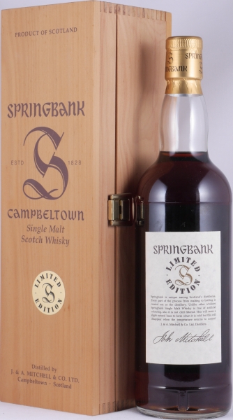 Springbank 30 Years Sherry Casks Limited Millennium Edition No. 2 Campbeltown Single Malt Scotch Whisky 46.0%