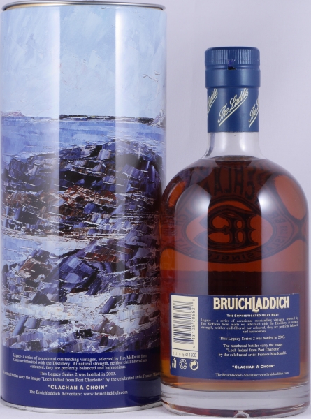 Bruichladdich Legacy Series Two 37 Years Islay Single Malt Scotch Whisky Cask Strength 41.8%