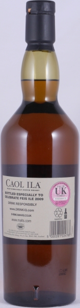 Caol Ila 1996 12 Years European Oak Sherry Cask No. 19313 Feis Ile 2009 Limited Edition Islay Single Malt Scotch Whisky 58.0%