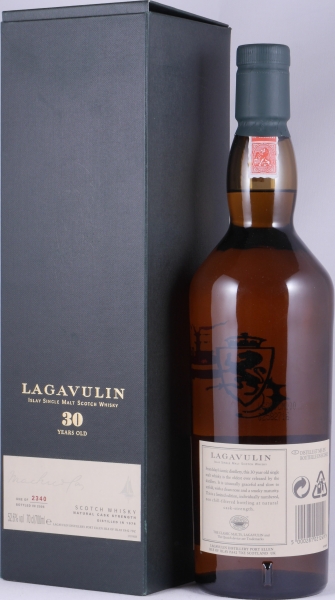 Lagavulin 1976 30 Years American Oak Casks Special Release 2006 Islay Malt Scotch Whisky Cask Strength 52.6%