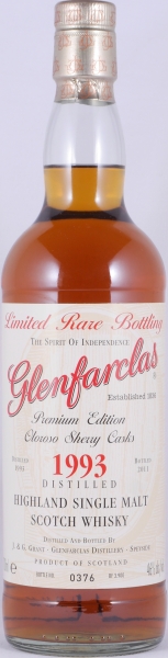 Glenfarclas 1993 18 Years Oloroso Sherry Casks Nos. 9, 10, 12, 72, 73 Premium Edition Highland Single Malt Scotch Whisky 46,0%