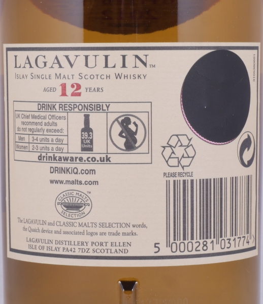 Lagavulin 2000 12 Years 12th Special Release 2012 Limited Edition Islay Single Malt Scotch Whisky Cask Strength 56.1%