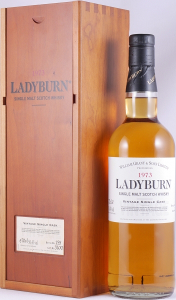 Ladyburn 1973 27 Years Vintage Single Cask No. 3200 Lowland Single Malt Scotch Whisky Cask Strength 50,4%