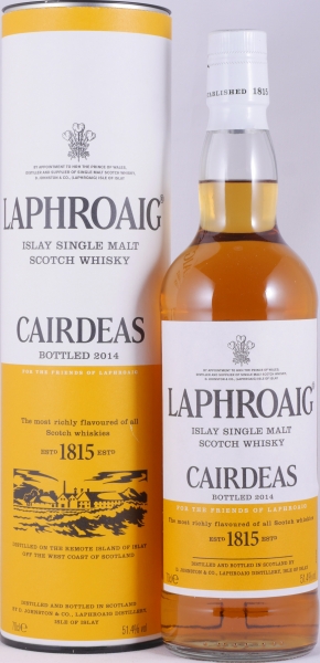 Laphroaig Cairdeas Feis Ile 2014 Limited Edition Islay Single Malt Scotch Whisky Cask Strength 51,4%