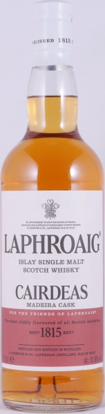 Laphroaig Cairdeas Madeira Cask Feis Ile 2016 Limited Edition Islay Single Malt Scotch Whisky Cask Strength 51.6%