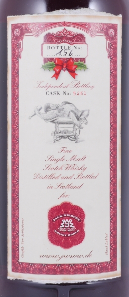 Tomintoul 1966 44 Years Very Dark Sherry Cask No. 5261 Jack Wiebers Highland Single Malt Scotch Whisky 49.1%