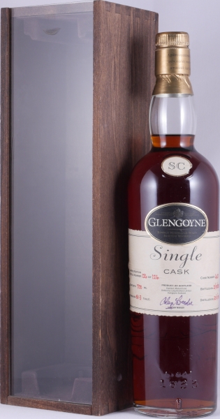 Glengoyne 1968 33 Years Sherry Cask No. 4620 Lang Brothers Highland Single Malt Scotch Whisky Cask Strength 51.3%