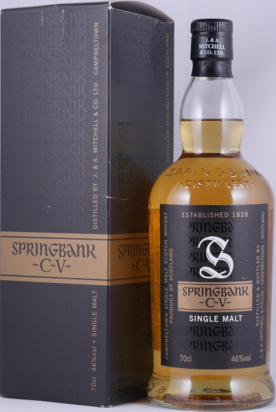 Springbank CV Release 2011 Black Label Campbeltown Single Malt Scotch Whisky 46.0%