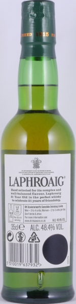 Laphroaig 1993 21 Years of Friendship Limited Release 2015 Islay Single Malt Scotch Whisky 48,4%