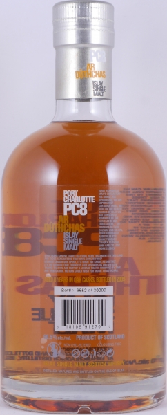 Bruichladdich 2001 8 Years Port Charlotte PC8 Ar Dùthchas American Oak Casks Islay Single Malt Scotch Whisky 60,5%