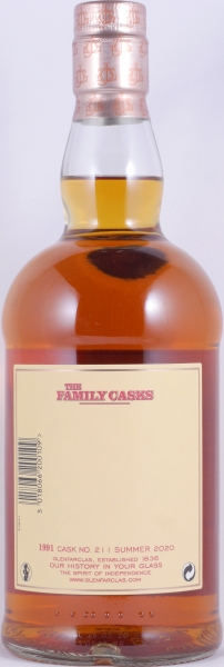 Glenfarclas 1991 29 Years The Family Casks First Fill Sherry Butt Cask No. 211 Highland Single Malt Scotch Whisky 56,3%