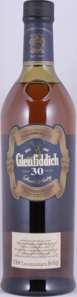 Glenfiddich 30 Years 40th Anniversary of the Visitor Center Limited Release Speyside Pure Single Malt Scotch Whisky 40,0%