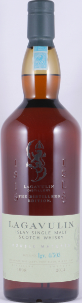 Lagavulin 1998 16 Years Distillers Edition 2014 Special Release lgv.4/503 Islay Single Malt Scotch Whisky 43.0% 1.0L