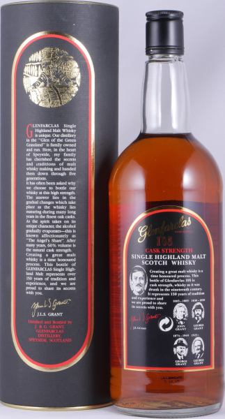 Glenfarclas 105 Cask Strength Kiln Label Black Screw Cap Highland Single Malt Scotch Whisky 60.0% 1.0L