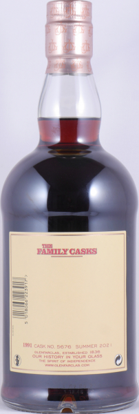 Glenfarclas 1991 29 Years The Family Casks 1st Fill Sherry Butt Cask No. 5676 Highland Single Malt Scotch Whisky 55.3%