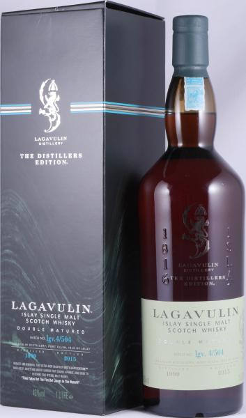 Lagavulin 1999 16 Years Distillers Edition 2015 Special Release lgv.4/504 Islay Single Malt Scotch Whisky 43.0% 1.0L