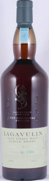 Lagavulin 1999 16 Years Distillers Edition 2015 Special Release lgv.4/504 Islay Single Malt Scotch Whisky 43,0% 1,0L