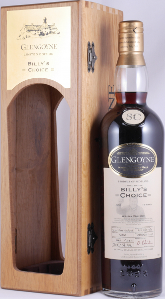 Glengoyne 1989 18 Years Amontillado Sherry Hogshead Cask No. 1202 Billys Choice Limited Edition Highland Single Malt Scotch Whisky 54,1%