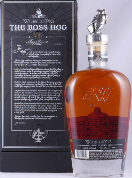 Whistlepig The Boss Hog VII Magellans Atlantic 17 Years Single Barrel No. 9 Straight Rye Whiskey 52,6%