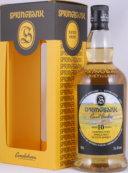 Springbank 2011 10 Years Local Barley Release 2021 Bourbon Casks Campbeltown Single Malt Scotch Whisky Cask Strength 51,6%