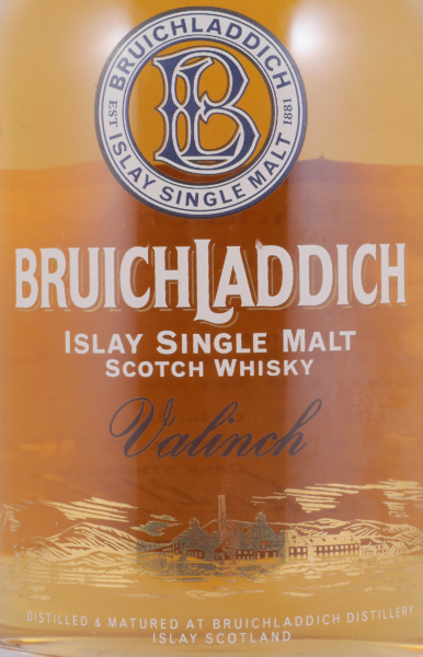 Bruichladdich 1984 19 Years American Oak Cask No. 12 Valinch The Opening of The Harvey Bottling Hall Islay Single Malt Scotch Whisky 53,3%