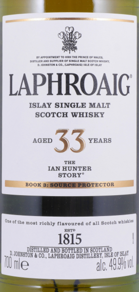 Laphroaig 33 Years The Ian Hunter Story Book 3: Source Protector Islay Single Malt Scotch Whisky 49,9%