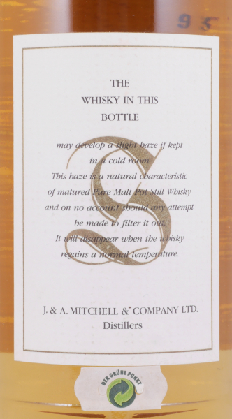 Springbank 1978 15 Years Oak Casks Distillery Picture Label Campbeltown Single Malt Scotch Whisky 46.0%