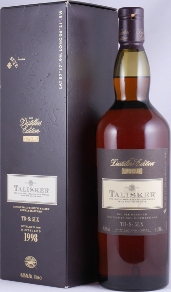 Talisker 1998 11 Years Distillers Edition 2009 Special Release TD-S: 5LX Isle of Skye Single Malt Scotch Whisky 45.8% 1.0L