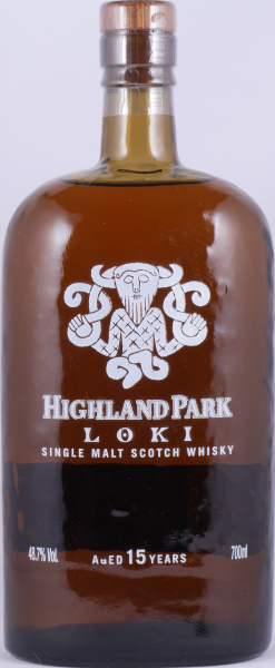 Highland Park Loki 15 Years Sherry and Heavily Peated Casks The Valhalla Collection 2013 Orkney Islands Single Malt Scotch Whisky 48,7%