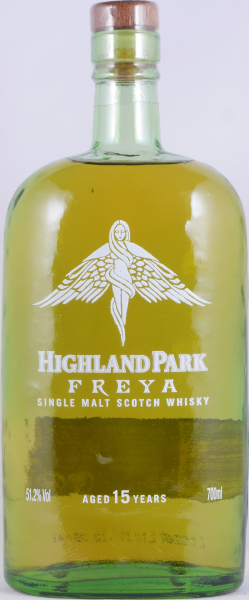 Highland Park Freya 15 Years 1st Fill Bourbon Casks The Valhalla Collection 2014 Orkney Islands Single Malt Scotch Whisky 51.2%