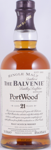 Balvenie 21 Years Port Wood Limited Release 2004 Highland Single Malt Scotch Whisky 40,0%