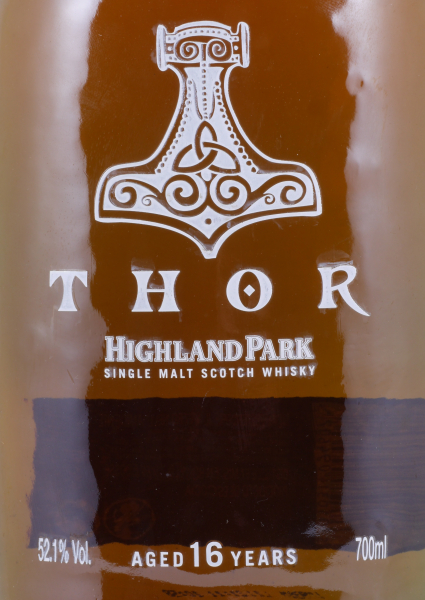 Highland Park Thor 16 Years Sherry Casks The Valhalla Collection 2012 Orkney Islands Single Malt Scotch Whisky 52.1%