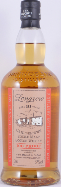 Longrow 10 Years 100 Proof Release 2006 Bourbon Casks Campbeltown Single Malt Scotch Whisky 57.0%