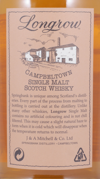 Longrow 10 Years 100 Proof Release 2006 Bourbon Casks Campbeltown Single Malt Scotch Whisky 57.0%