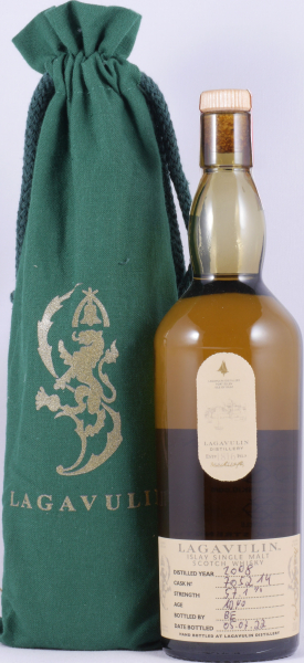 Lagavulin 2008 10 Years Rejuvenated Oak Cask No. 705214 Distillery Only Special Tasting Release Islay Single Malt Scotch Whisky 57,1%