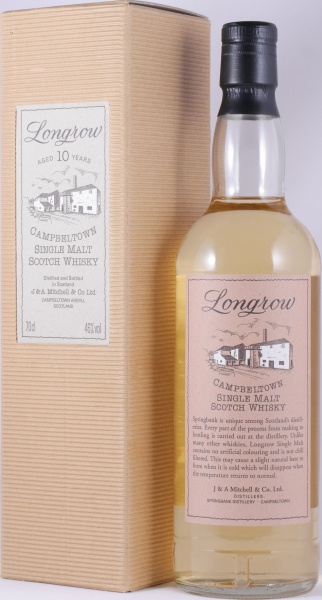 Longrow 10 Years Black Capsule 1990s Campbeltown Single Malt Scotch Whisky 46.0%